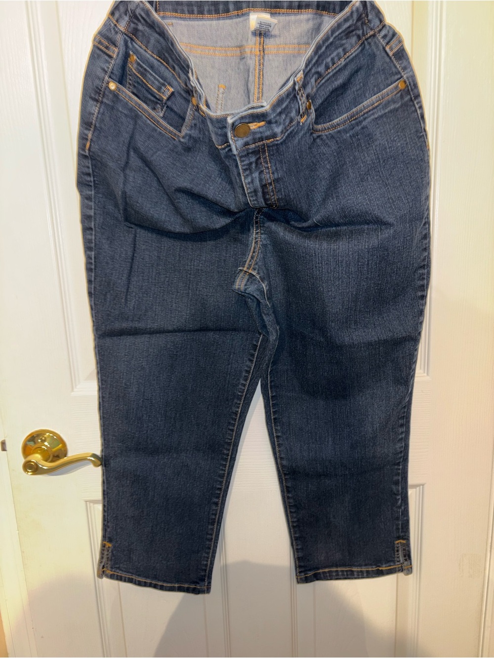 croft & barrow Dark Indigo Straight Women's Jeans